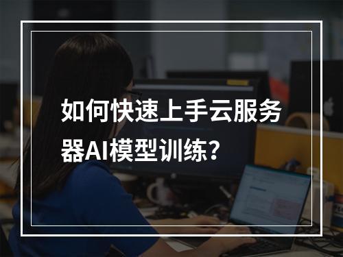 如何快速上手云服务器AI模型训练？