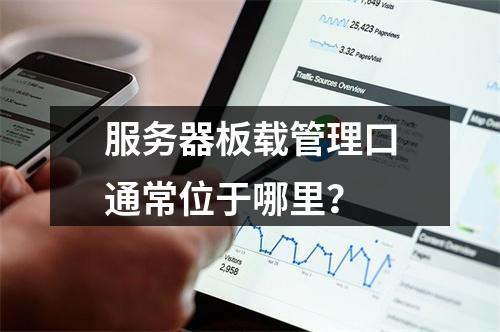 服务器板载管理口通常位于哪里?