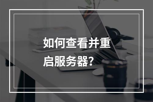 如何查看并重启服务器?