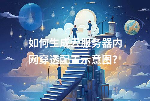 如何生成云服务器内网穿透配置示意图？