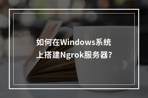 如何在Windows系统上搭建Ngrok服务器?