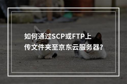 如何通过SCP或FTP上传文件夹至京东云服务器？