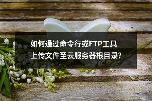如何通过命令行或FTP工具上传文件至云服务器根目录？