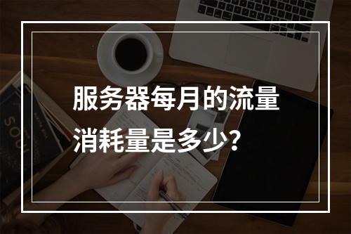 服务器每月的流量消耗量是多少?