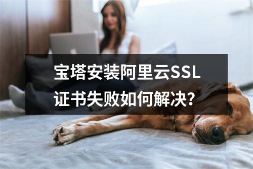 宝塔安装阿里云SSL证书失败如何解决？