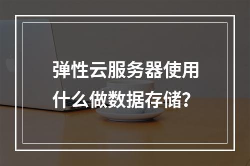 弹性云服务器使用什么做数据存储？