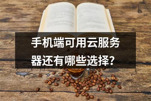 手机端可用云服务器还有哪些选择？