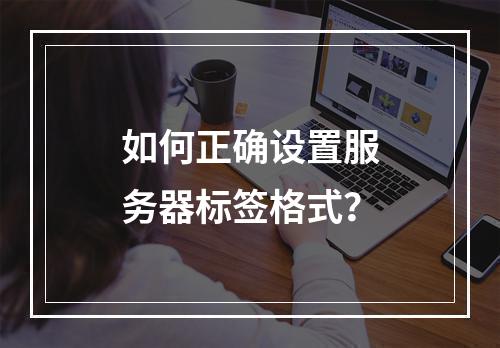 如何正确设置服务器标签格式?