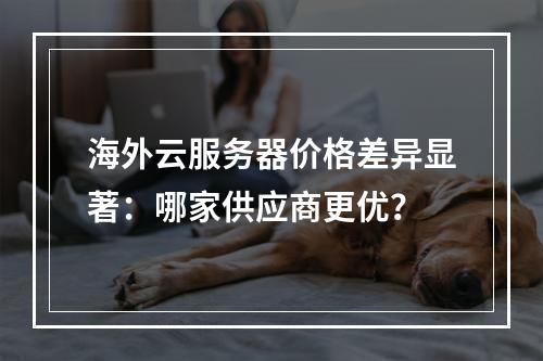 海外云服务器价格差异显著：哪家供应商更优？