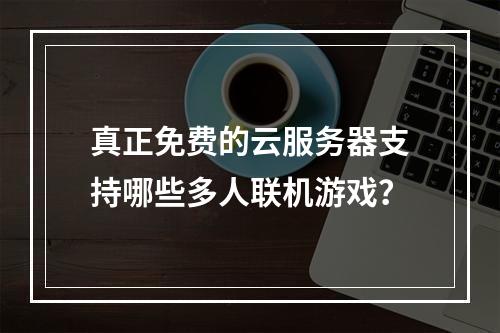 真正免费的云服务器支持哪些多人联机游戏？