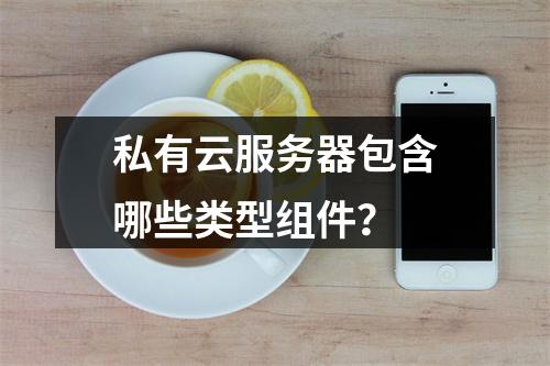 私有云服务器包含哪些类型组件？