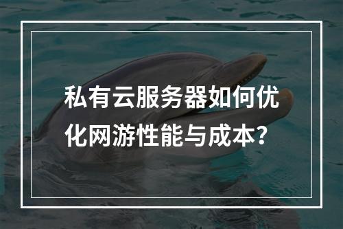 私有云服务器如何优化网游性能与成本？