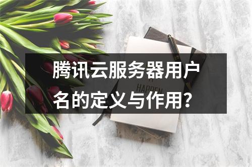 腾讯云服务器用户名的定义与作用？
