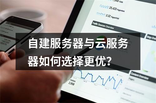 自建服务器与云服务器如何选择更优？