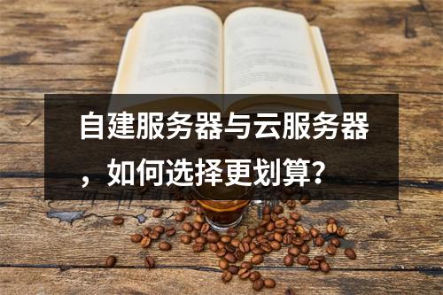 自建服务器与云服务器，如何选择更划算？