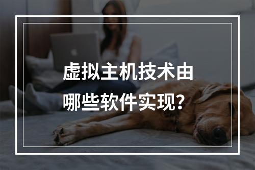虚拟主机技术由哪些软件实现？
