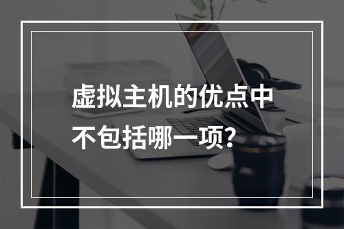 虚拟主机的优点中不包括哪一项？