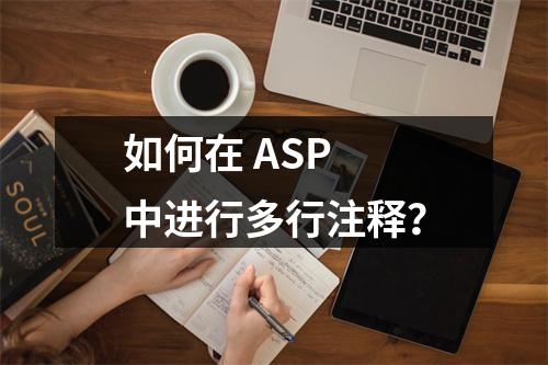如何在 ASP 中进行多行注释?