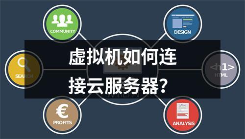 虚拟机如何连接云服务器？