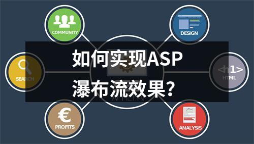 如何实现ASP瀑布流效果?