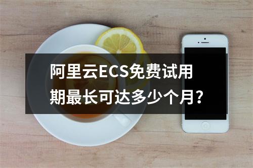阿里云ECS免费试用期最长可达多少个月？