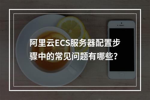 阿里云ECS服务器配置步骤中的常见问题有哪些？