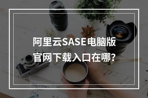 阿里云SASE电脑版官网下载入口在哪？