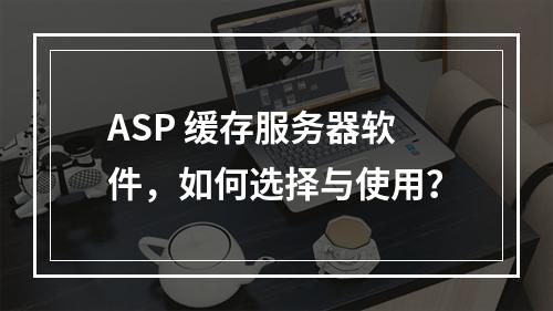 ASP 缓存服务器软件,如何选择与使用?