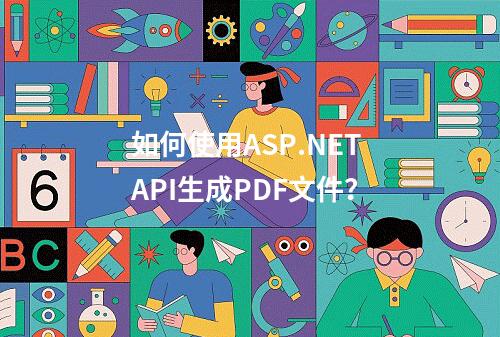 如何使用ASP.NET API生成PDF文件?