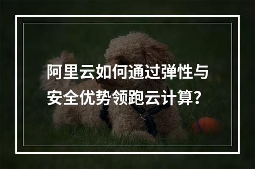 阿里云如何通过弹性与安全优势领跑云计算？
