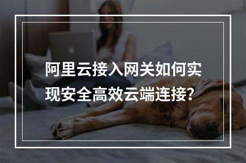 阿里云接入网关如何实现安全高效云端连接？