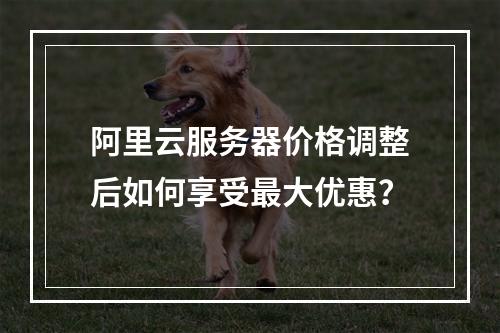 阿里云服务器价格调整后如何享受最大优惠？