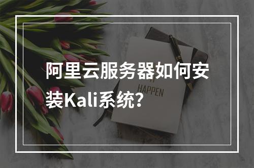 阿里云服务器如何安装Kali系统？