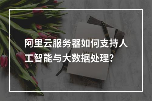 阿里云服务器如何支持人工智能与大数据处理？