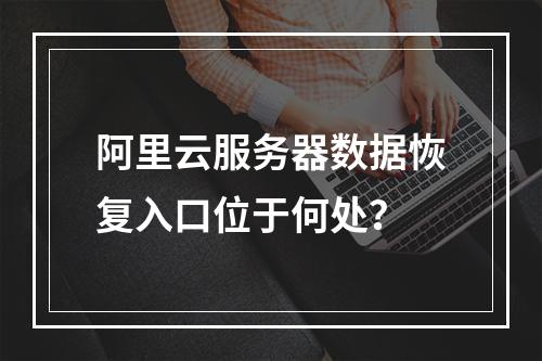 阿里云服务器数据恢复入口位于何处？