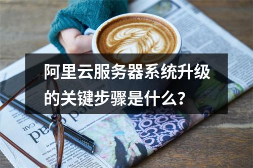 阿里云服务器系统升级的关键步骤是什么？
