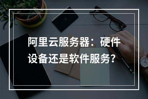 阿里云服务器：硬件设备还是软件服务？