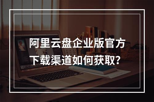阿里云盘企业版官方下载渠道如何获取？
