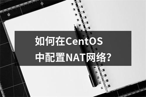 如何在CentOS中配置NAT网络?