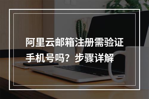 阿里云邮箱注册需验证手机号吗？步骤详解
