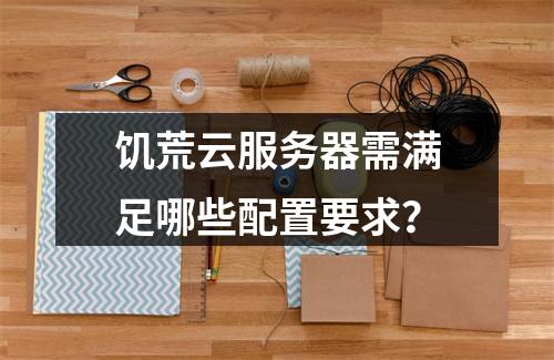 饥荒云服务器需满足哪些配置要求？