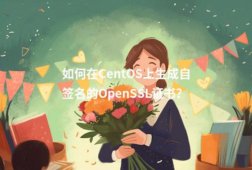 如何在CentOS上生成自签名的OpenSSL证书?