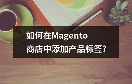 如何在Magento商店中添加产品标签?