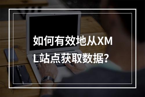如何有效地从XML站点获取数据?