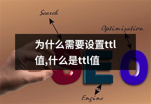 为什么需要设置ttl值,什么是ttl值
