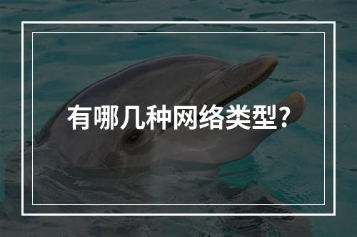 有哪几种网络类型?