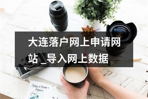 大连落户网上申请网站 _导入网上数据