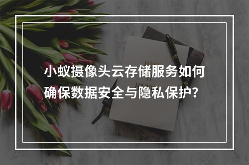 小蚁摄像头云存储服务如何确保数据安全与隐私保护?