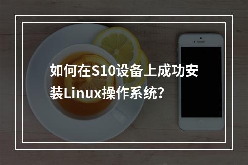 如何在S10设备上成功安装Linux操作系统?