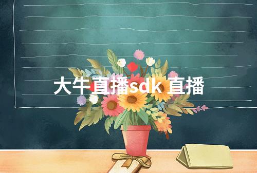 大牛直播sdk 直播